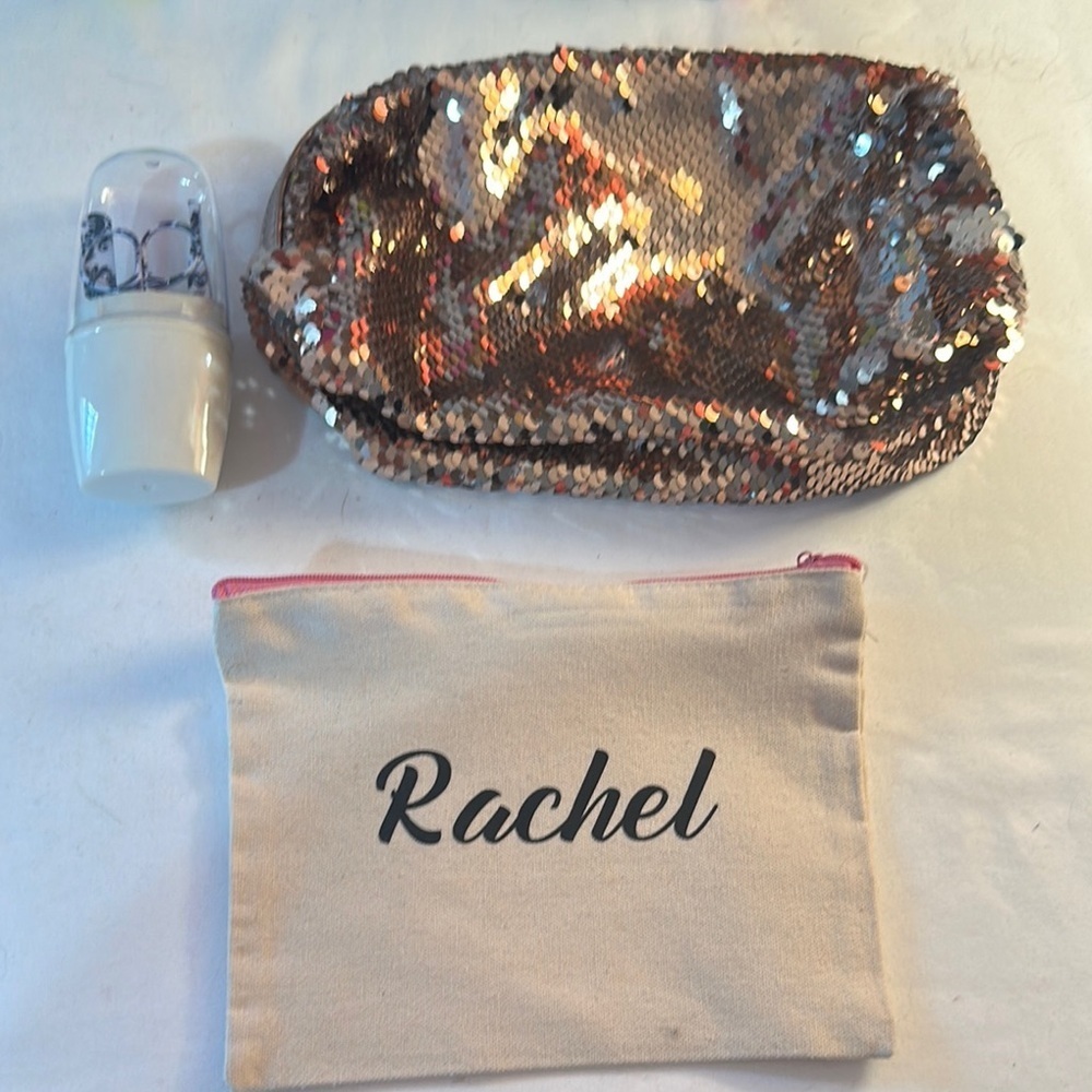 Make up bags and manicure travel kit